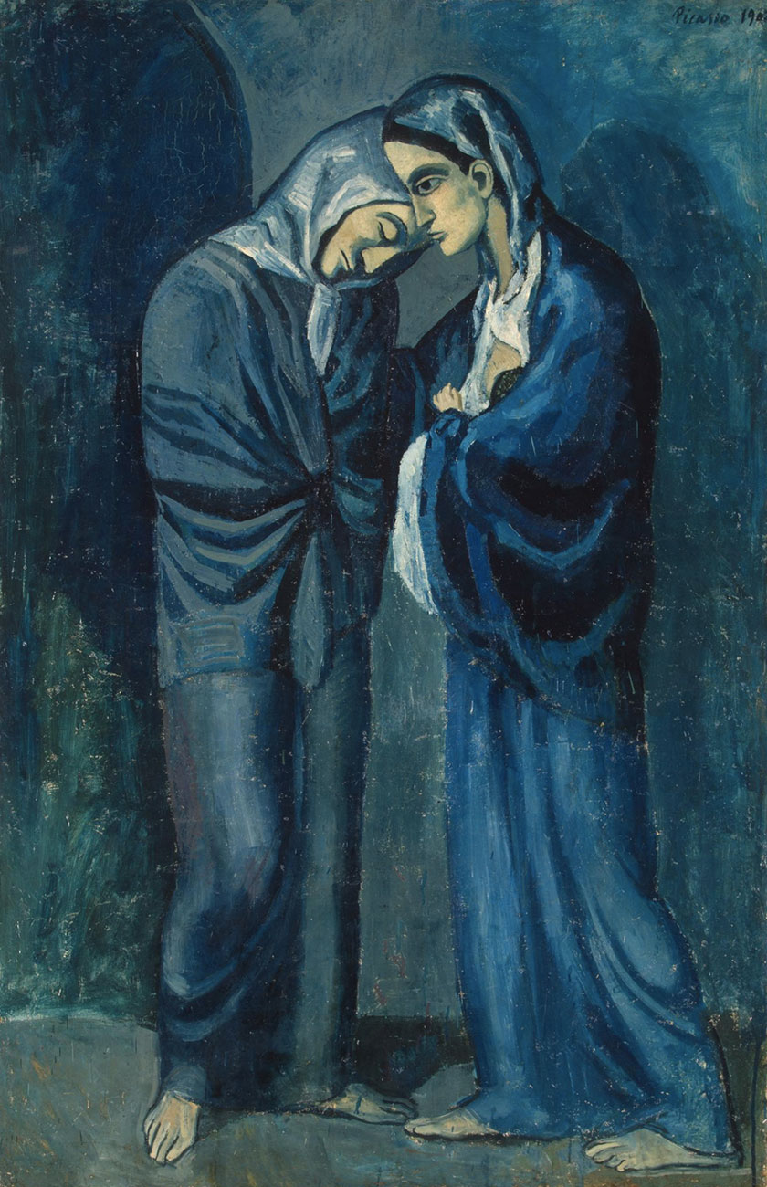Le due sorelle (The Two Sisters – The Meeting), quadro famoso di Pablo Picasso