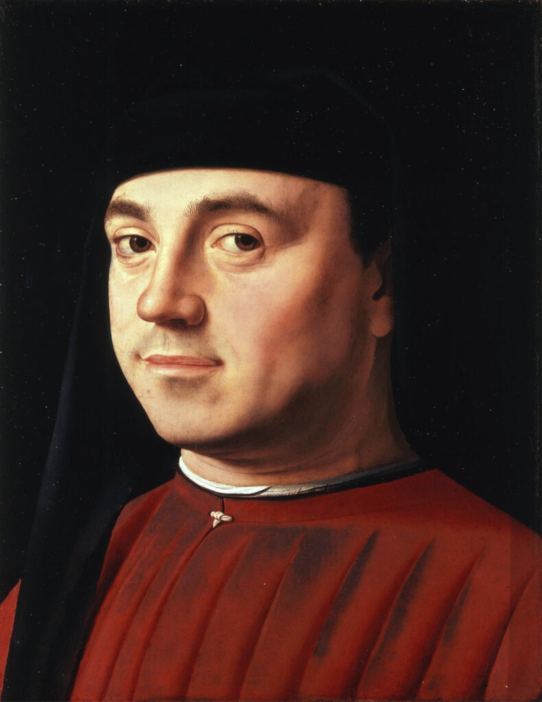 Ritratto d'uomo, 1475 - quadro di Antonello da Messina