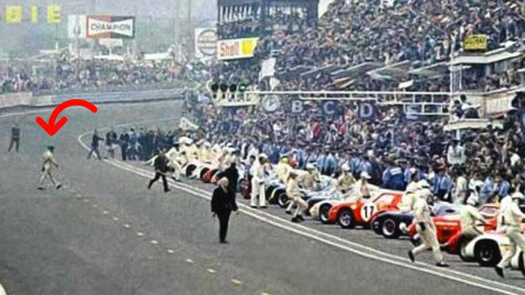 Jacky Ickx a Le Mans 1969: passeggia verso l'auto