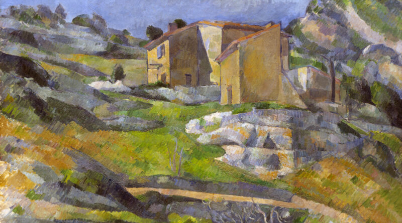 Case à l'Estaque - quadro di Cézanne