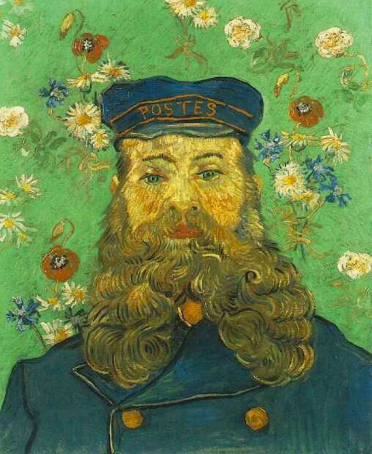 Joseph Roulin - aprile 1889 - Kröller-Müller Museum, Otterlo, Paesi Bassi (ritratto di Van Gogh)