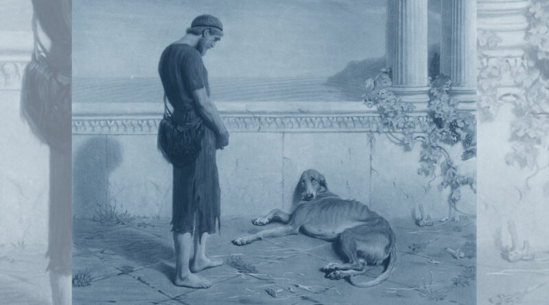Il cane Argo e Ulisse (Argos and Ulysses)