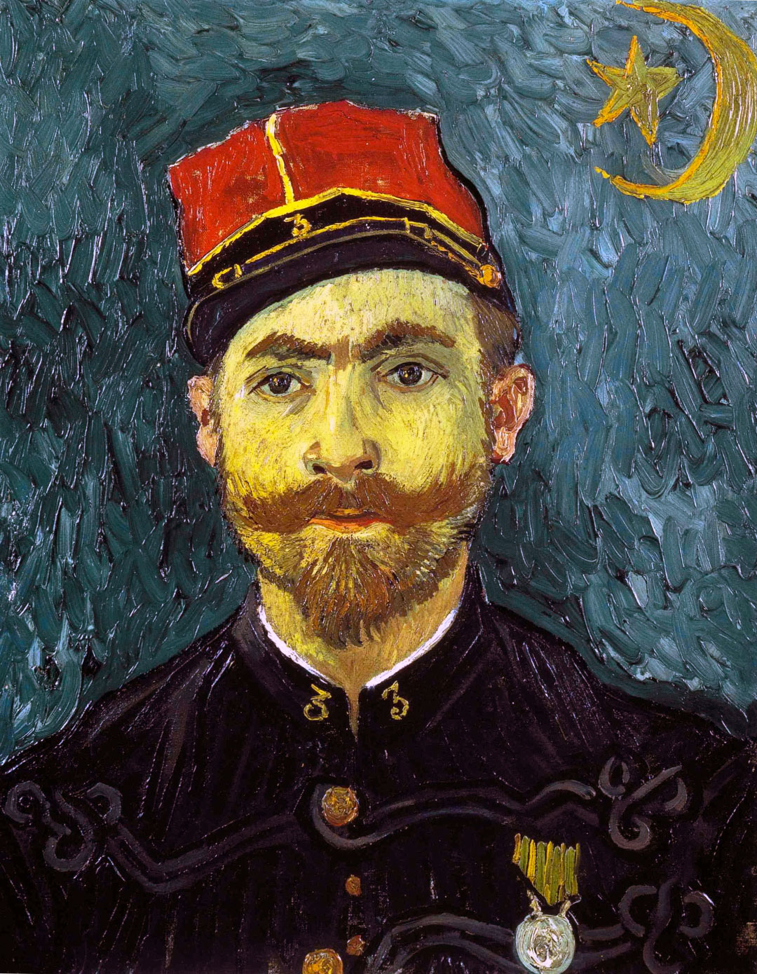 Rtitratto di Milliet - portrait - Van Gogh