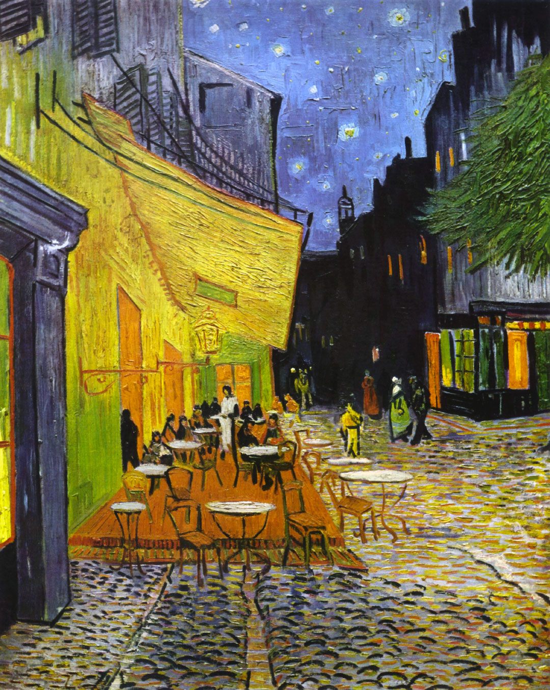 Terrazza del caffè la sera - Place du Forum, Arles - Van Gogh