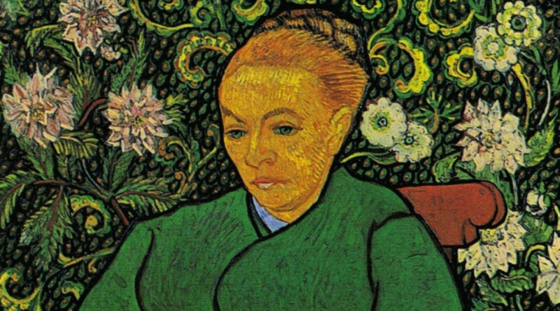 La Berceuse, Van Gogh, dettaglio