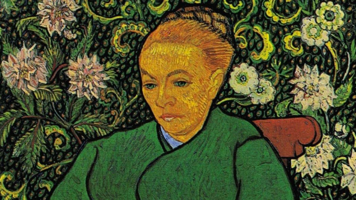 La Berceuse, Van Gogh, dettaglio