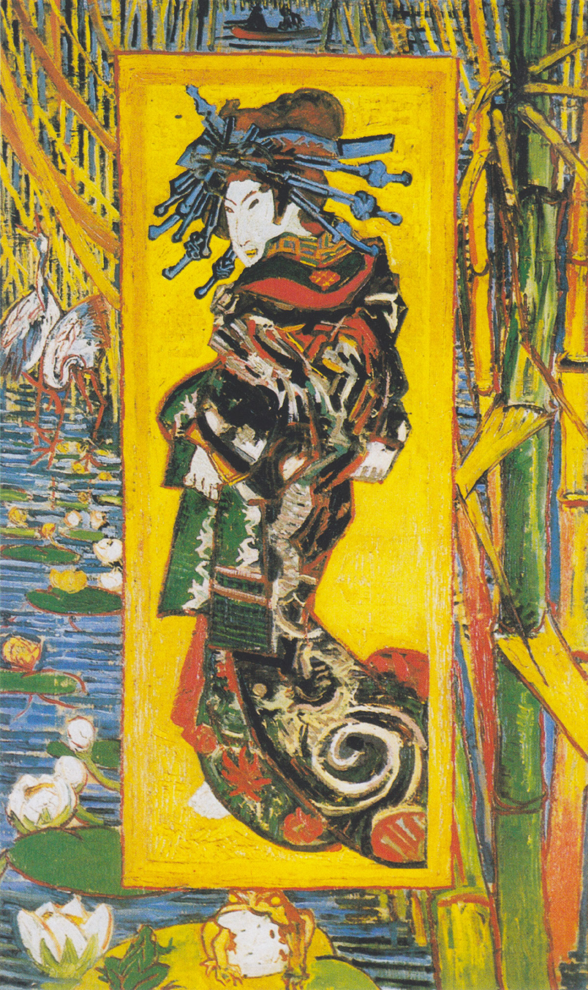 Giapponeseria: Oiran - Dipinto di Vincent Van Gogh