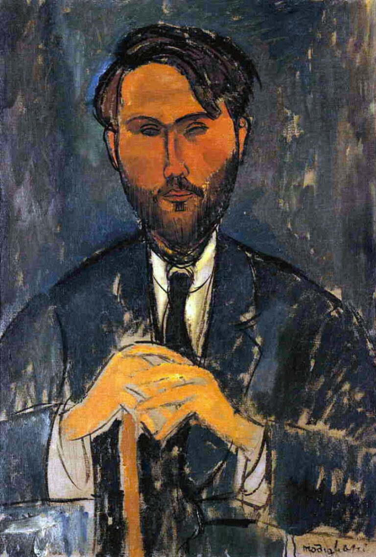 Léopold Zborowski ritratto da Modigliani storia e descrizione