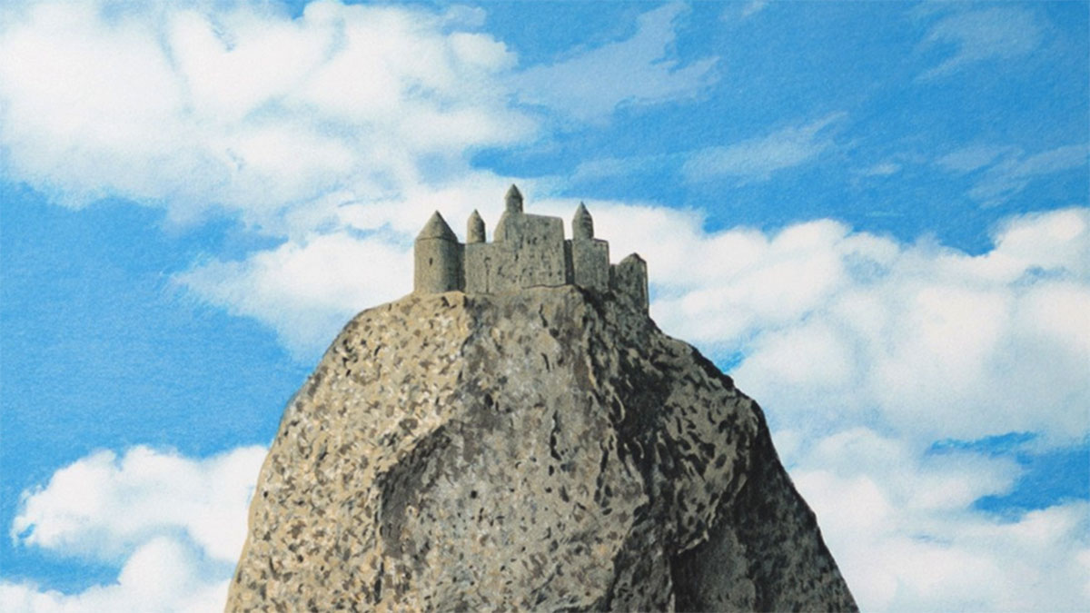 Il castello dei Pirenei - dettaglio