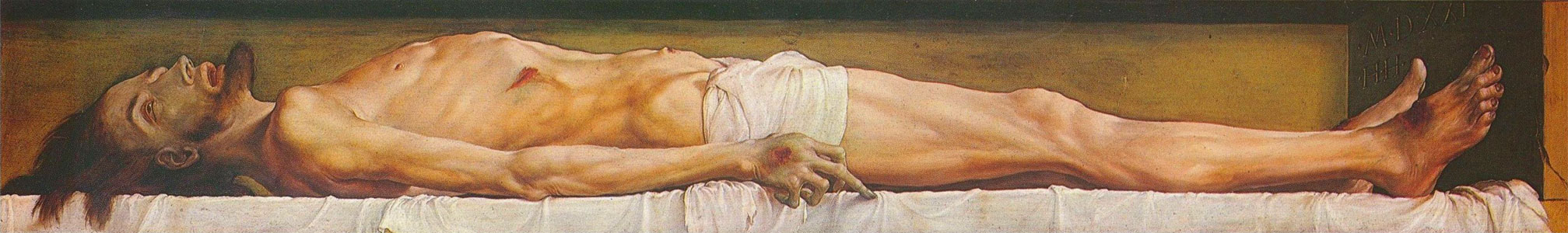 Corpo di Cristo morto nella tomba - Holbein